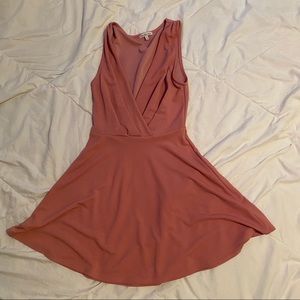 Pink Flare Dress